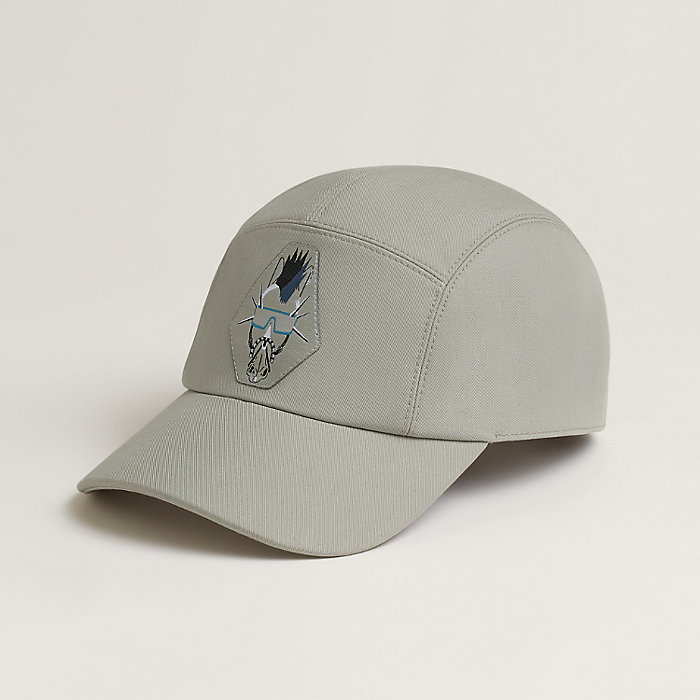 Nevada H Stripe cap | Hermès USA Nevada H Stripe cap | Hermès USA